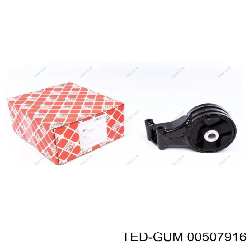 Купить 00507916 Ted-gum Передняя опора двигателя