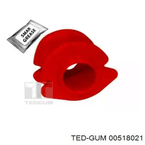 Втулка переднего стабилизатора 00518021 Ted-gum