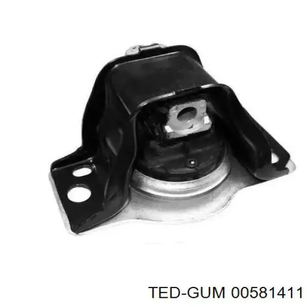 00581411 Ted-gum coxim (suporte direito de motor)