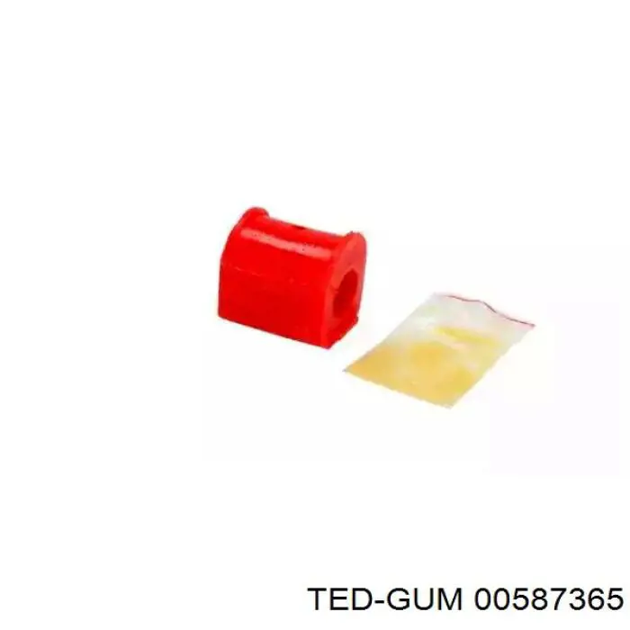 Втулка стабилизатора переднего внутренняя 00587365 Ted-gum