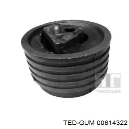 00614322 Ted-gum Опора двигателя, левая/правая