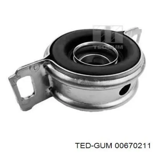 Купить 00670211 Ted-gum Опорный подшипник карданного вала