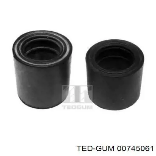 00745061 Ted-gum втулка механизма переключения передач (кулисы)