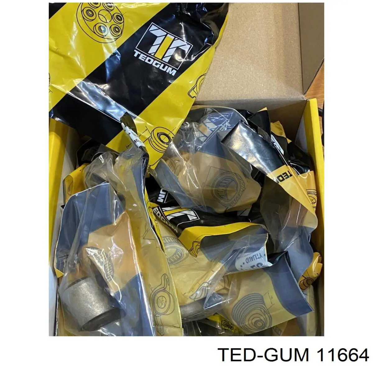 11664 Ted-gum Сайлентблок цапфы