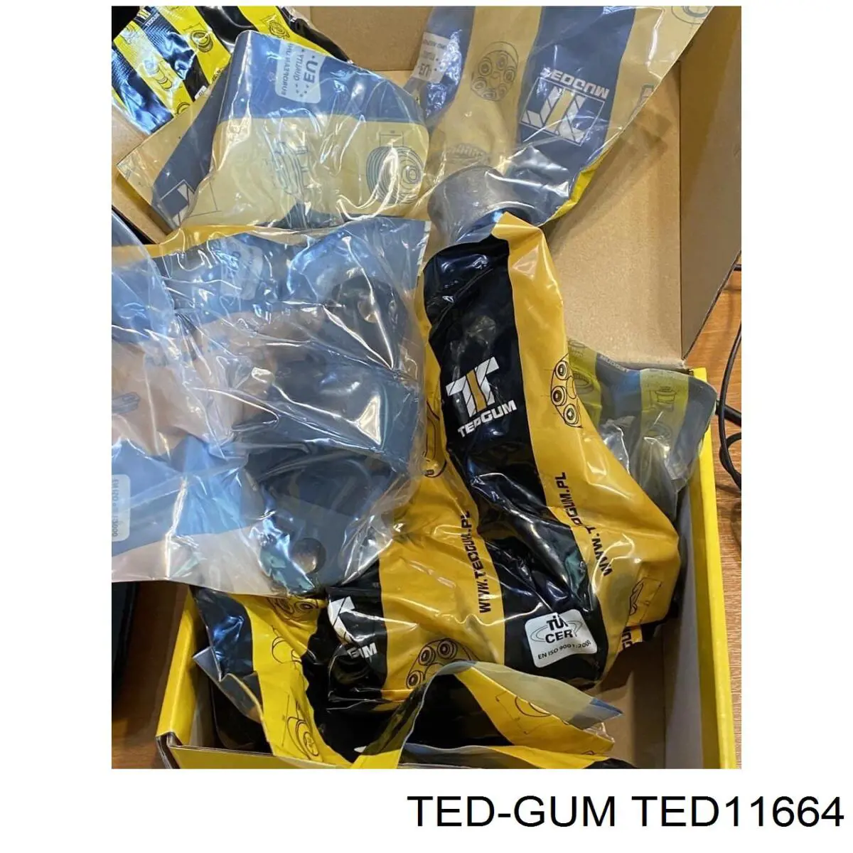 TED11664 Ted-gum сайлентблок цапфы задней