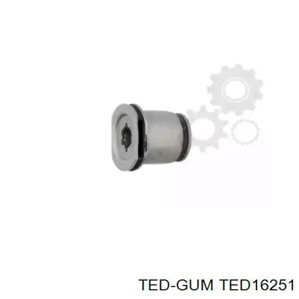 Сайлентблок передней цапфы (кулака)  Ted-gum TED16251