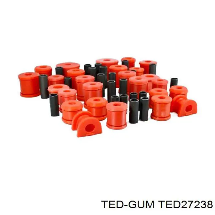 Сайлентблоки задней подвески TED27238 Ted-gum