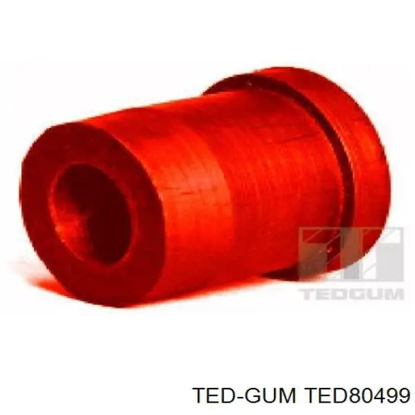 TED80499 Ted-gum Сайлентблок задней рессоры, задний