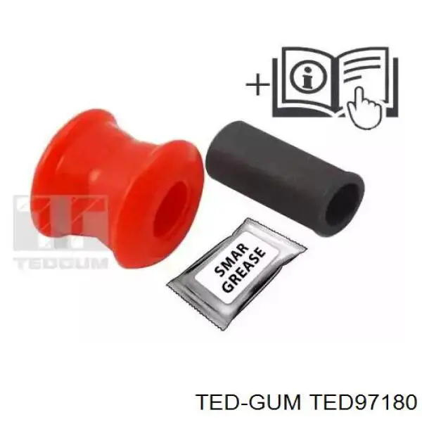 Купить TED46595 Ted-gum Втулка заднего амортизатора