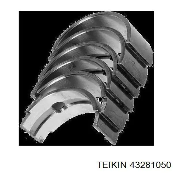 Поршень (комплект на мотор), 2-й ремонт (+0,50) Teikin 43281050 цена, от 56.65 USD