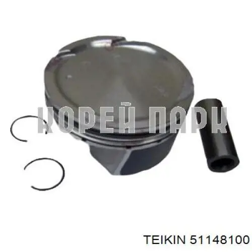 51148100 Teikin pistão (kit para um motor, 4ª reparação ( + 1.00))