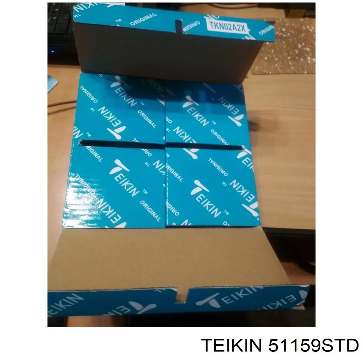 Комплект поршней Teikin 51159STD цена, от 57.32 USD