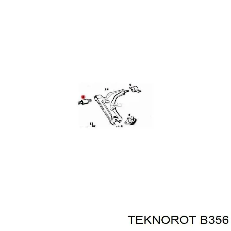 Стойка стабилизатора задняя правая Teknorot B356 цена, от 7.56 USD