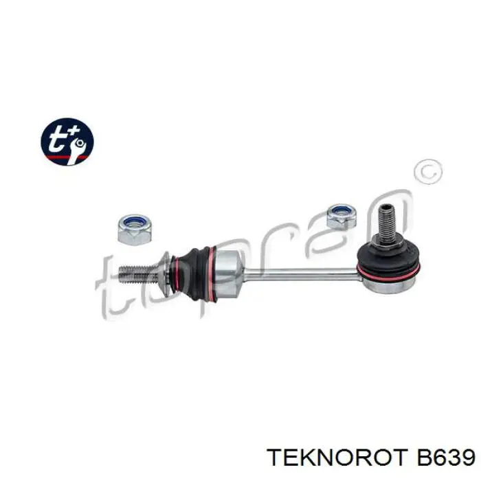 Soporte de barra estabilizadora trasera B639 Teknorot