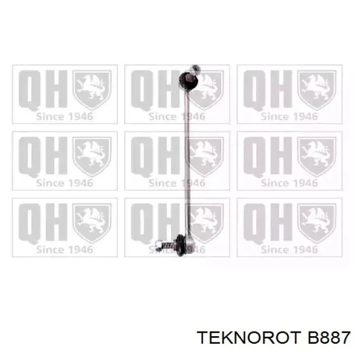 Линк стабилизатора, переднего, левый Teknorot B887 цена, от 10.13 USD