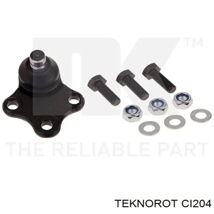 Шаровая опора, нижняя Teknorot CI204 цена, от 8.47 USD