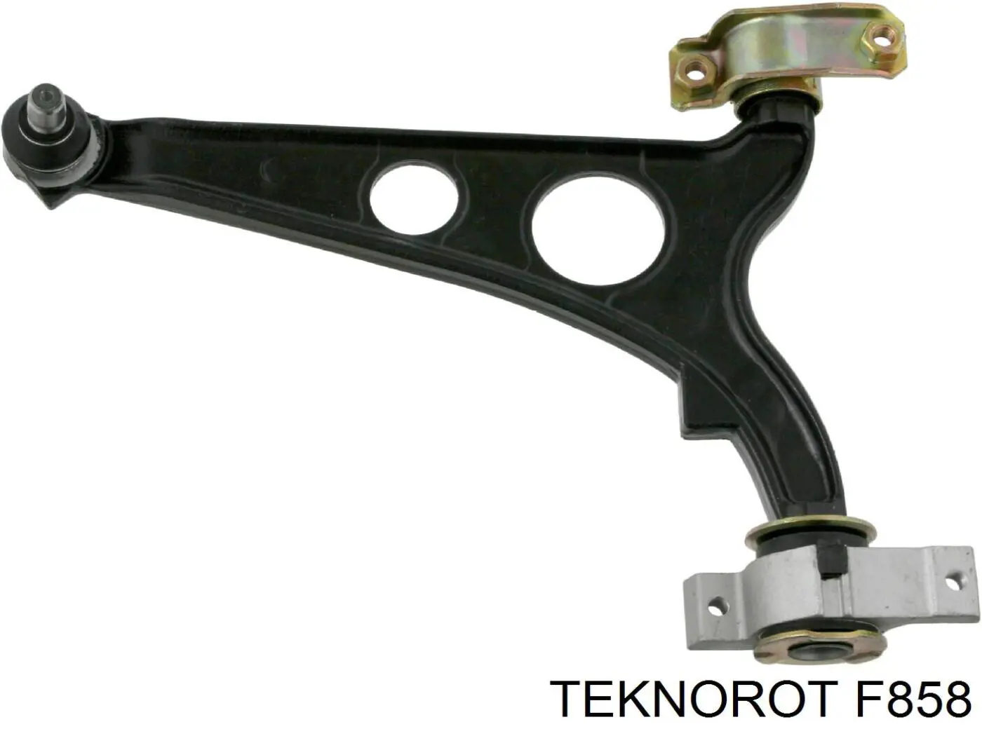F858 Teknorot braço oscilante inferior esquerdo de suspensão dianteira
