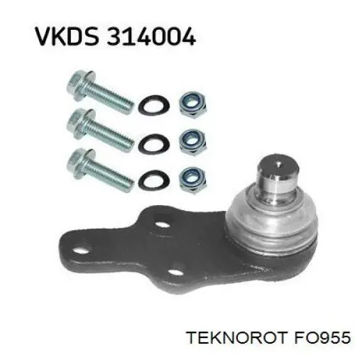FO955 Teknorot Палец шаровой нижний