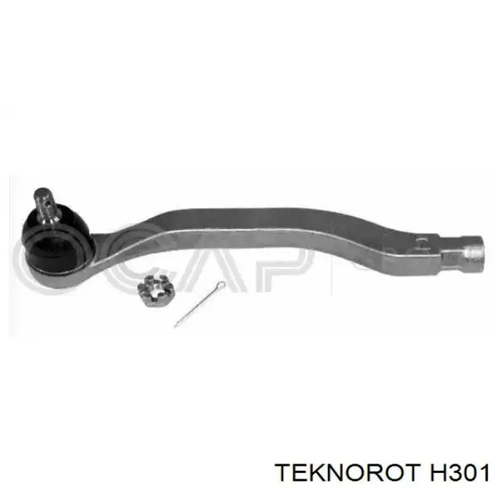 Купить H301 Teknorot Наконечник рулевой тяги, внешний