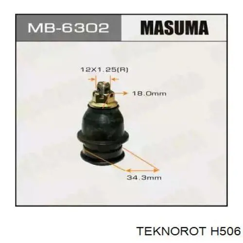 Нижний рычаг H506 Teknorot
