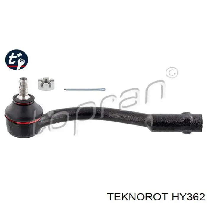 HY362 Teknorot наконечник рулевой тяги внешний