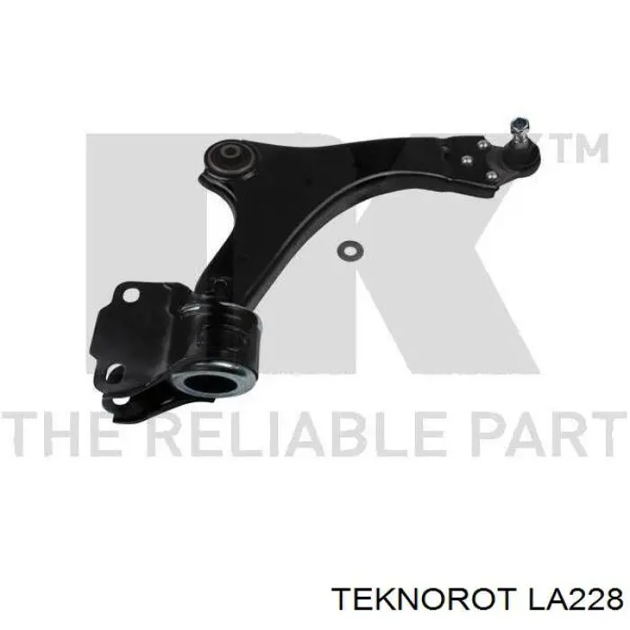 LA228 Teknorot braço oscilante inferior direito de suspensão dianteira