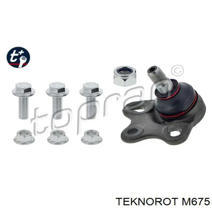 Шаровая опора, нижняя Teknorot M675 цена, от 16.68 USD