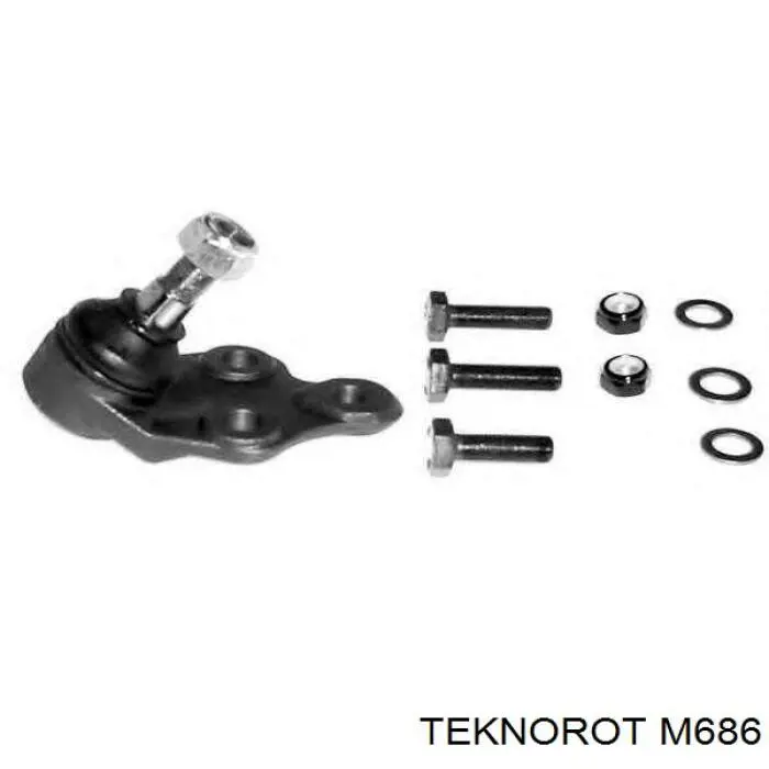 Купить M686 Teknorot Солдатик стабилизатора, переднего, правый