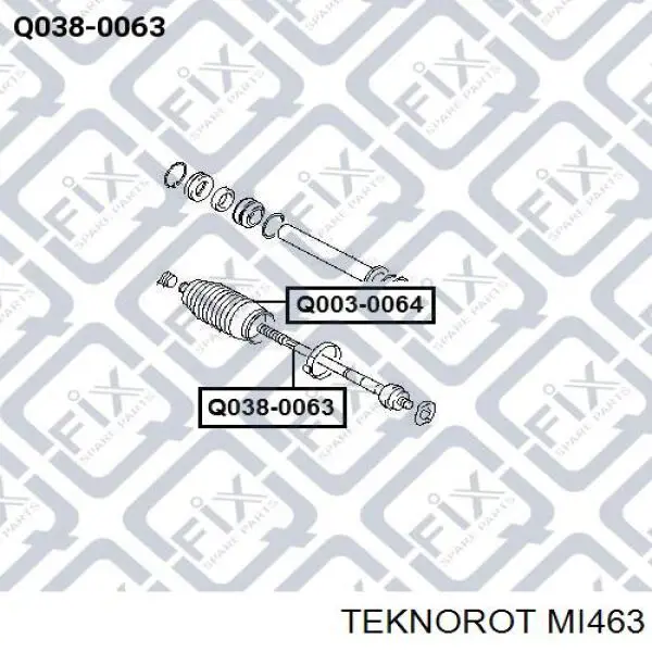 Рулевая тяга Teknorot MI463 цена, от 8.75 USD