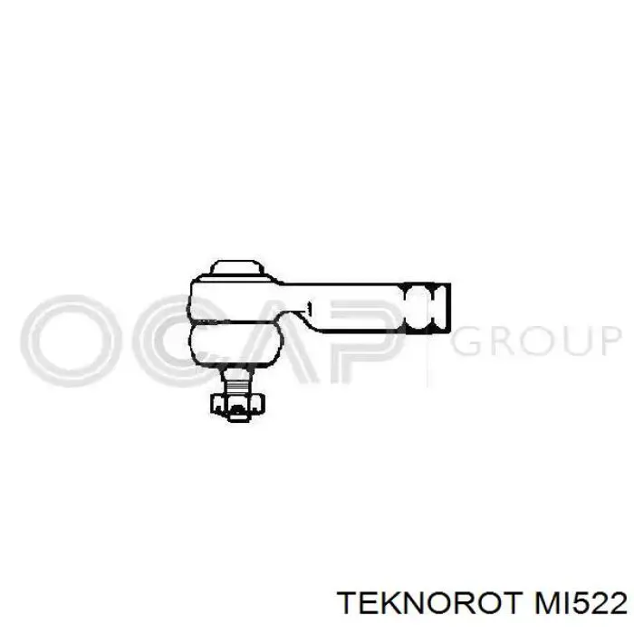Наконечник рулевой тяги Teknorot MI522