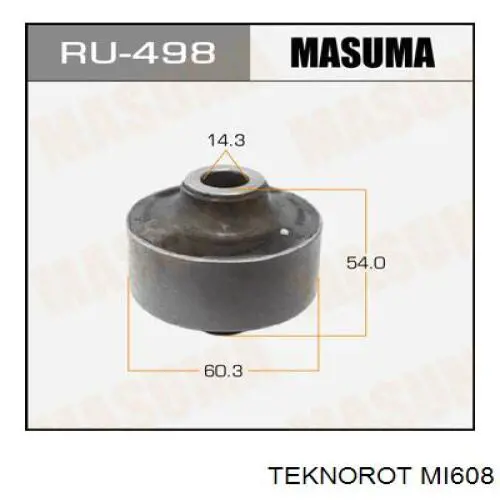 Нижний рычаг MI608 Teknorot