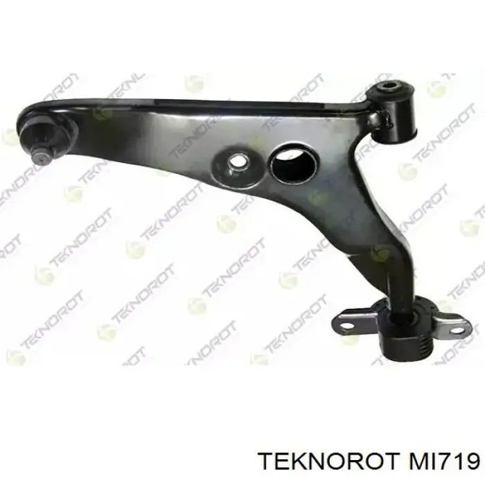 MI719 Teknorot braço oscilante inferior esquerdo de suspensão dianteira