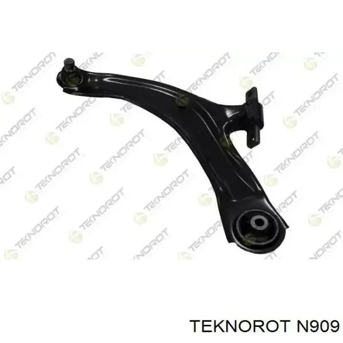 N909 Teknorot braço oscilante inferior esquerdo de suspensão dianteira