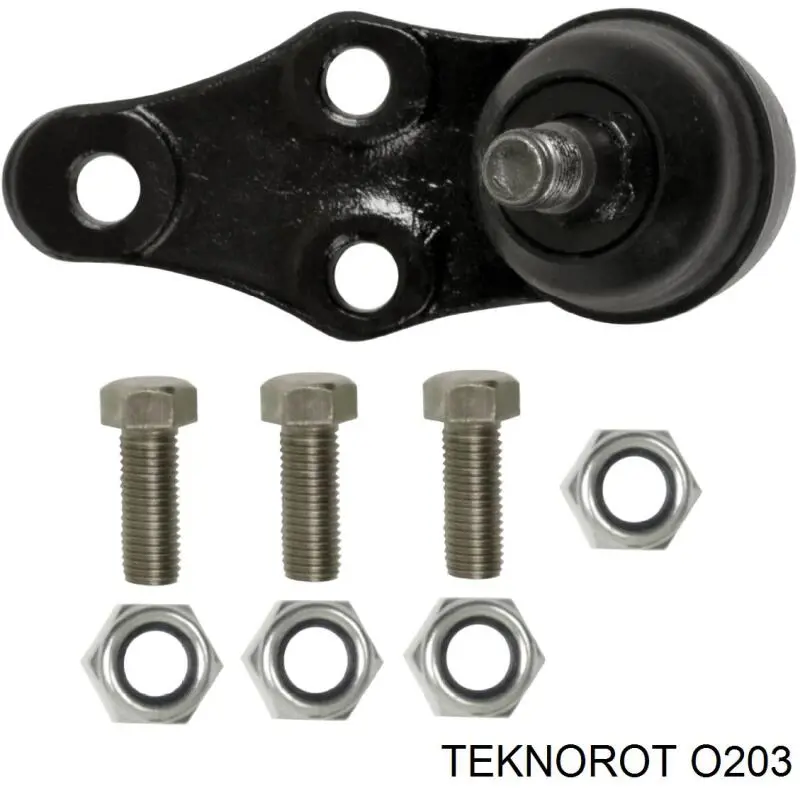 O203 Teknorot Палец шаровой нижний