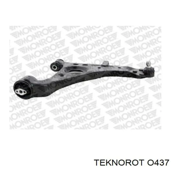 O-437 Teknorot braço oscilante inferior direito de suspensão dianteira