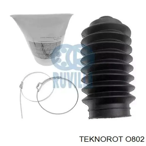O802 Teknorot наконечник рулевой тяги внутренний