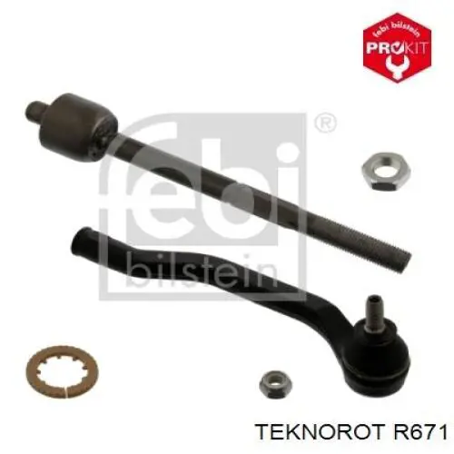 Купить R671 Teknorot Наконечник рулевой тяги, внешний