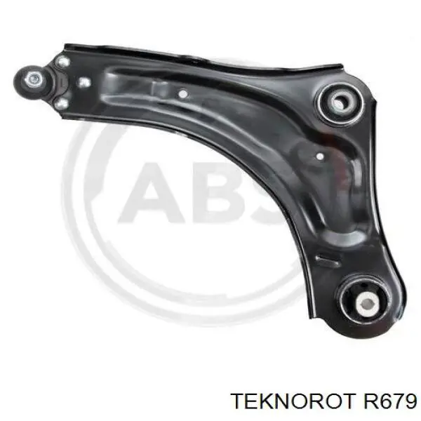 R679 Teknorot braço oscilante inferior esquerdo de suspensão dianteira