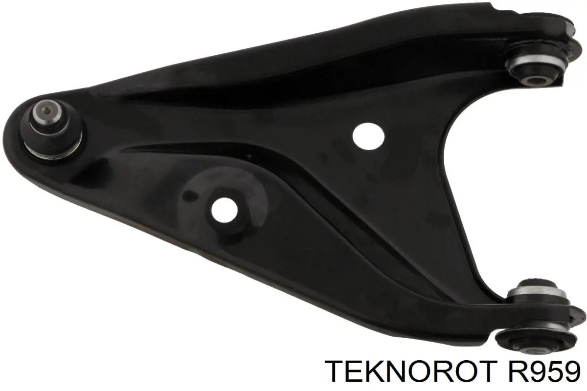 R959 Teknorot braço oscilante inferior esquerdo de suspensão traseira