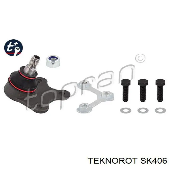 Нижняя левая шаровая опора Teknorot SK406 цена, от 11.29 USD