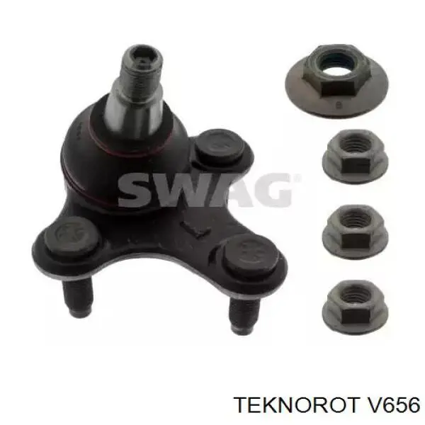 Нижняя левая шаровая опора V656 Teknorot