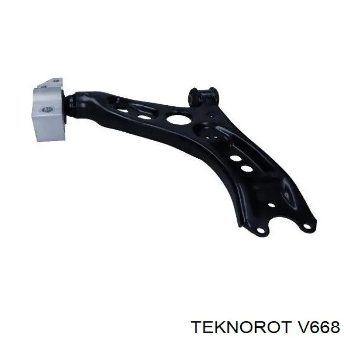 V-668 Teknorot braço oscilante inferior direito de suspensão dianteira