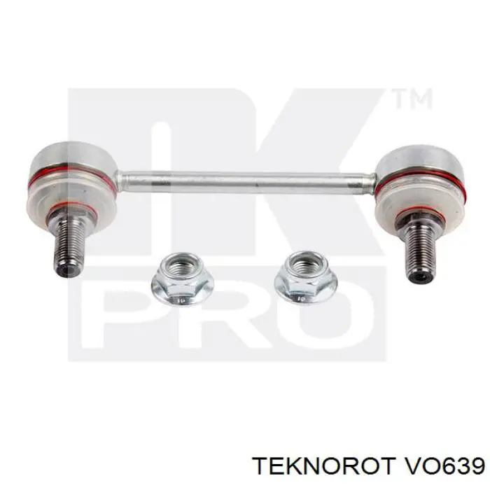 Линк стабилизатора, заднего Teknorot VO639 цена, от 8.18 USD