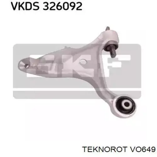 Рычаг передней подвески левый VO649 Teknorot
