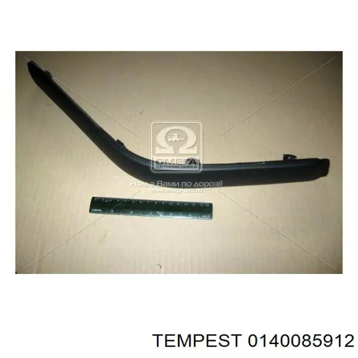 Заглушка бампера буксировочного крюка передняя Tempest 0140085912
