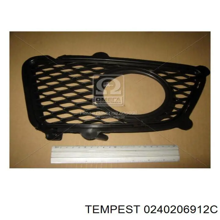 Решетка бампера переднего правая Tempest 0240206912C
