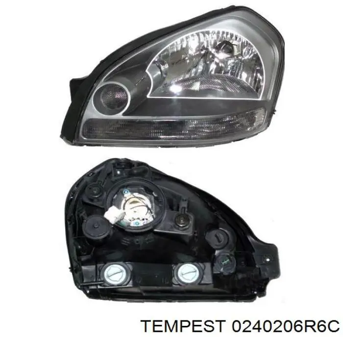 0240206R6C Tempest Фара передняя правая