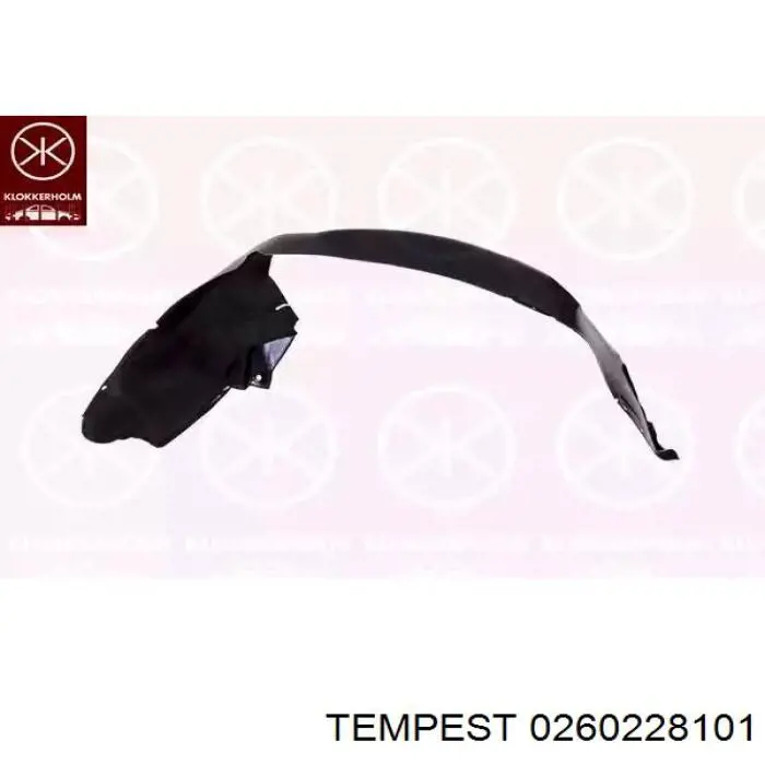 Подкрылок крыла переднего левый FPS FP3010387P цена, от 8.49 USD
