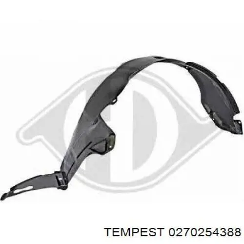 Подкрылок передний правый 4051FP2T Polcar
