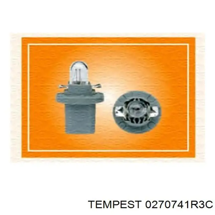 Фара левая 0270741R3C Tempest